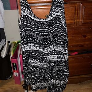 Black and White Romper